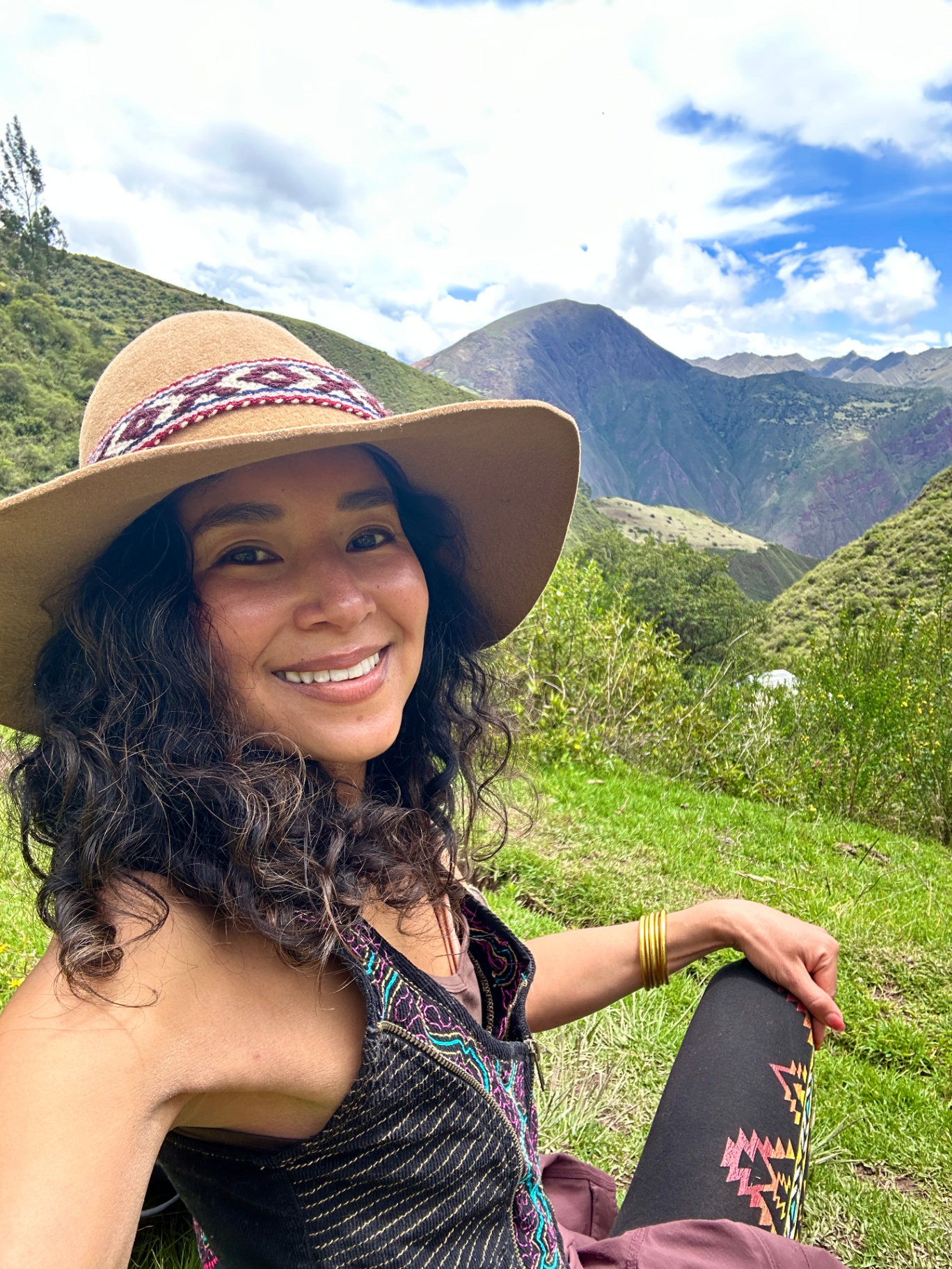 Always happy back in the Sacred Valley of Peru.